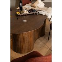 Eleonora Organische eettafel Jordy - mangohout - 200x110 cm