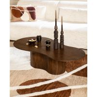 Eleonora Organische salontafel Jordy - mangohout - 130x70 cm