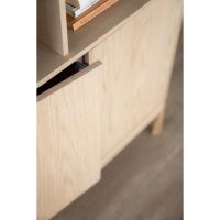 Eleonora Boekenkast Harvey - eikenhout - 180x90 cm