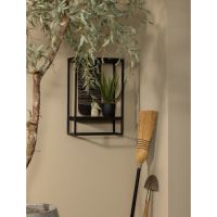 Woood Febe wandrek verticaal metaal zwart