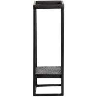 Woood Febe wandrek verticaal metaal zwart