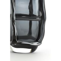 Light & Living Ashoro vaas 19x14x22 cm - glas grijs
