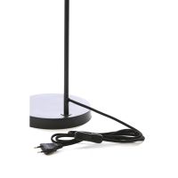 Light & Living Lukaro tafellamp 35x20x51,5 cm - glas smoke+mat zwart