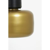 Light & Living Chania hanglamp Ø20x33 cm - mat zwart-antiek brons