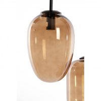 Light & Living Mezza hanglamp 3L E14 Ø30x23 cm - glas bruin