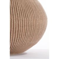 Light & Living Vallerie vaas deco Ø35x26,5 cm - lichtbruin