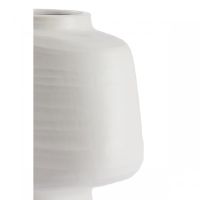 Light & Living Gandoro vaas deco 29,5x18x38,5 cm - keramiek mat crème