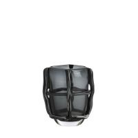 Light & Living Ashoro vaas 19x14x22 cm - glas grijs