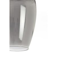 Light & Living Lukaro hanglamp 5L 104x17x36 cm - antiek brons/glas smoke