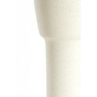 Light & Living Alsacia vaas deco Ø22x46 cm - keramiek mat crème