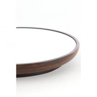 Light & Living Mamali spiegel Ø68 cm - mangohout bruin
