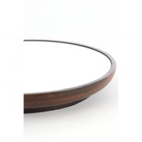 Light & Living Mamali spiegel Ø41 cm - mangohout bruin
