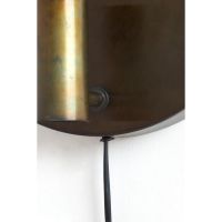 Light & Living Disc wandlamp Ø30 cm - goud/grijs