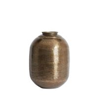 Light & Living Lisboa vaas deco Ø37x49 cm - antiek goud
