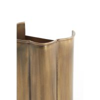 Light & Living Fringe wandlamp 13,5x9,5x20,5 cm - antiek brons