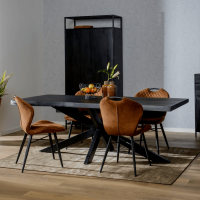 Kala eettafel spider rechthoek van het woonmerk Livingfurn