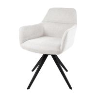 Kick Tom draaibare eetkamerstoel texture