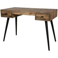 Puur Lund bureau teakhout 113 cm