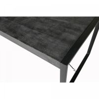 Livingfurn Norris eettafel 180x90 cm - zwart