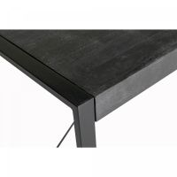 Livingfurn Norris eettafel 160x90 cm - zwart