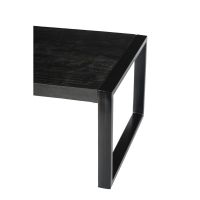 Livingfurn Norris salontafel 110x60 cm - zwart