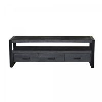 Livingfurn Norris tv-meubel 150 cm - zwart