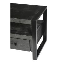 Livingfurn Norris tv-meubel 150 cm - zwart