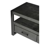 Livingfurn Norris tv-meubel 150 cm - zwart