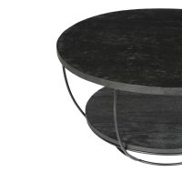 Livingfurn Evan Norris salontafel 86 cm - zwart