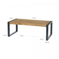 Livingfurn Salontafel Nairobi 110x60 cm