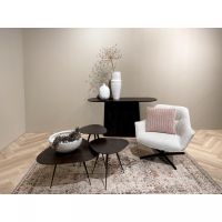Livingfurn Salvator sidetable 140 cm - hout - bruin