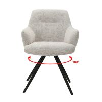 Livingfurn Doreen eetkamerstoel - naturel