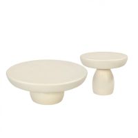 Livingfurn Dune salontafel 50 cm - beige