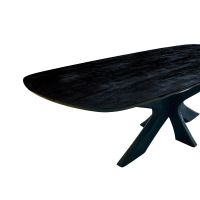 Livingfurn Montreaux eettafel 250cm - zwart