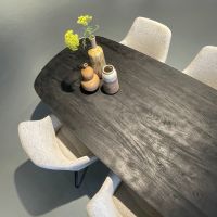 Livingfurn Montreaux eettafel 250cm - zwart