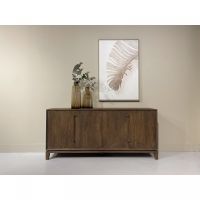 Livingfurn Cortez dressoir 190cm - donkerbruin