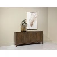 Livingfurn Cortez dressoir 190cm - donkerbruin