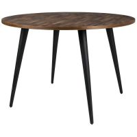 Puur Mora eettafel rond 110 cm naturel