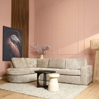 Starfurn Almo 2,5-zitsbank divan links - beige