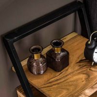 Leona nachtkastje acaciahout 1L 45x35 cm van het woonmerk Fraaai