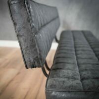 Fraaai Max eetkamerbank 180 cm zwart