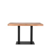 Label51 Restauranttafel 120x70x75 cm - straight edge - naturel