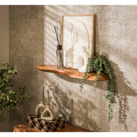 Fraaai Boka organische wandplank - 90 cm - naturel