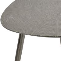 Shine bijzettafel brush 42 cm van het woonmerk Les