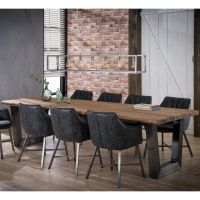 Fraaai Hazel eettafel acaciahout 300 cm