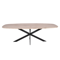 Starfurn Eiken eettafel Ferris Deens ovaal 240 cm