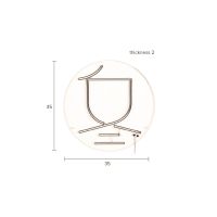 Dutchbone Sya neon wandlamp - winter