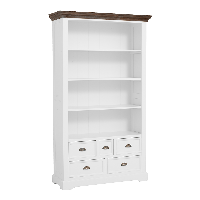 Tower Living Fleur boekenkast - 111 cm - wit