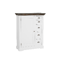 Tower Living Fleur spekkast - 100 cm - wit