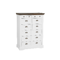 Tower Living Fleur ladekast - 88 cm - wit